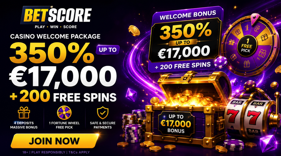 BetScore Welcome Bonus
