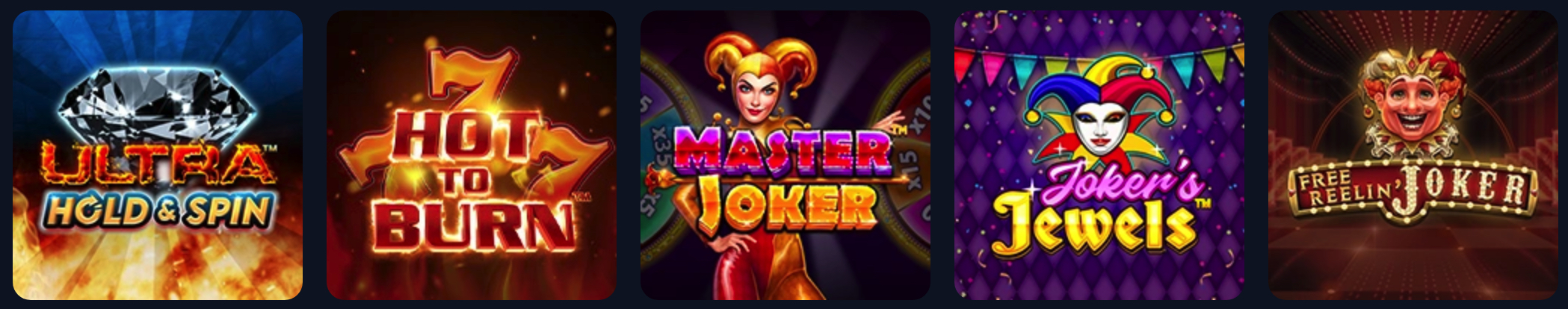 Bison Casino slots games