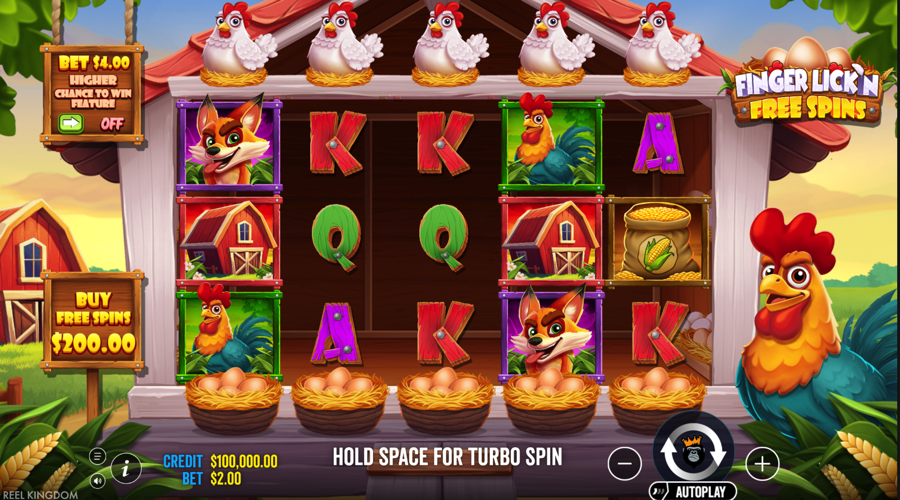 Finger Lick'n Free Spins slot demo - Pragmatic Play