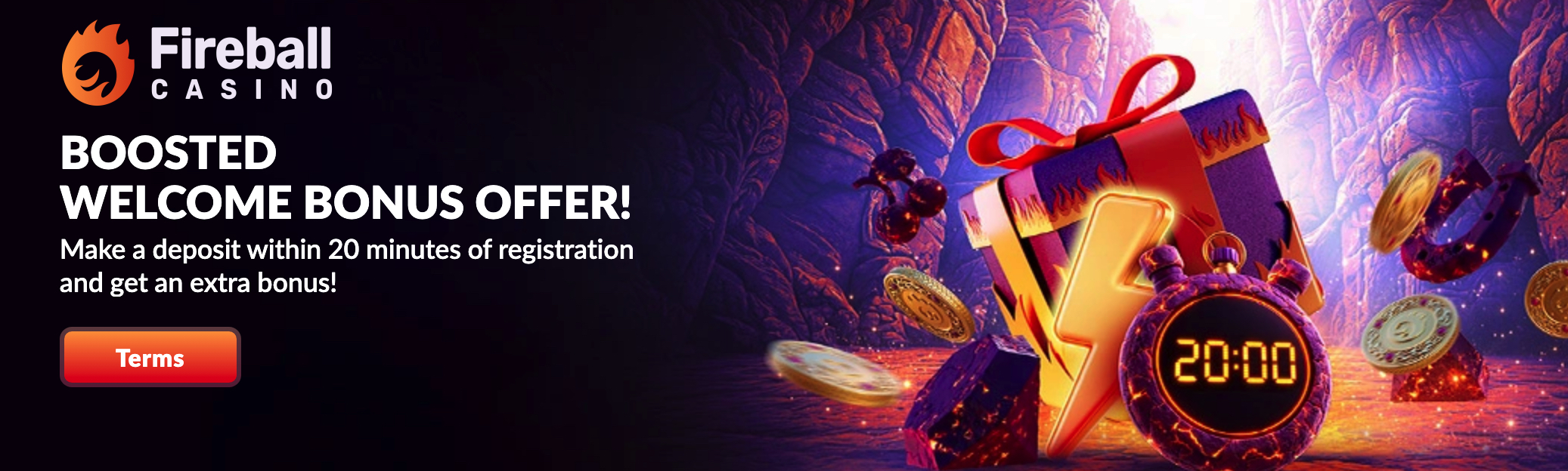 Fireball casino welcome offer