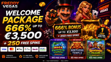 Freddy Vegas Welcome Package
