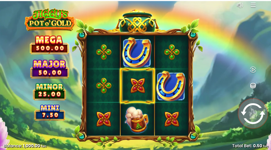 Jiggy's Pot O'Gold Slot Demo - Push Gaming