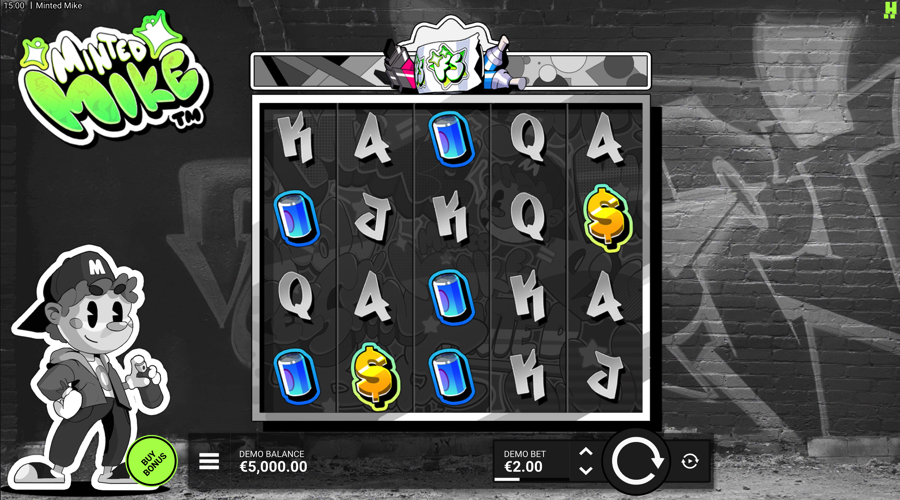 Minted Mike Slot Demo - Hacksaw Gaming
