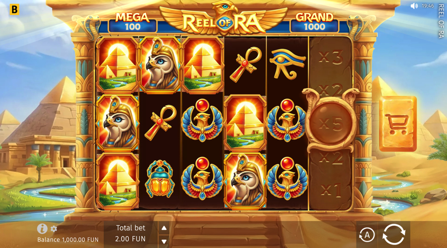 Reel of Ra Slot Demo - BGaming