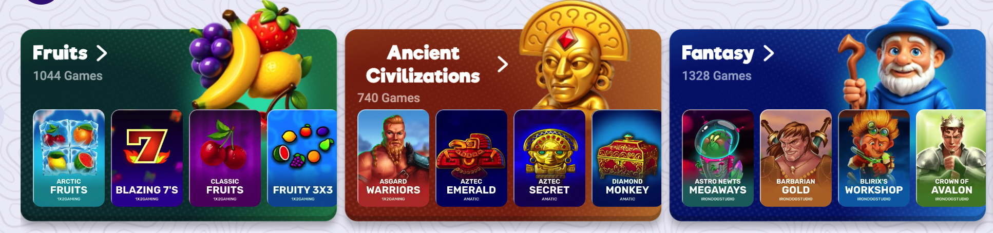 SafeCasino Slot Games