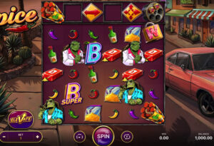 Spice Slots demo - Netent