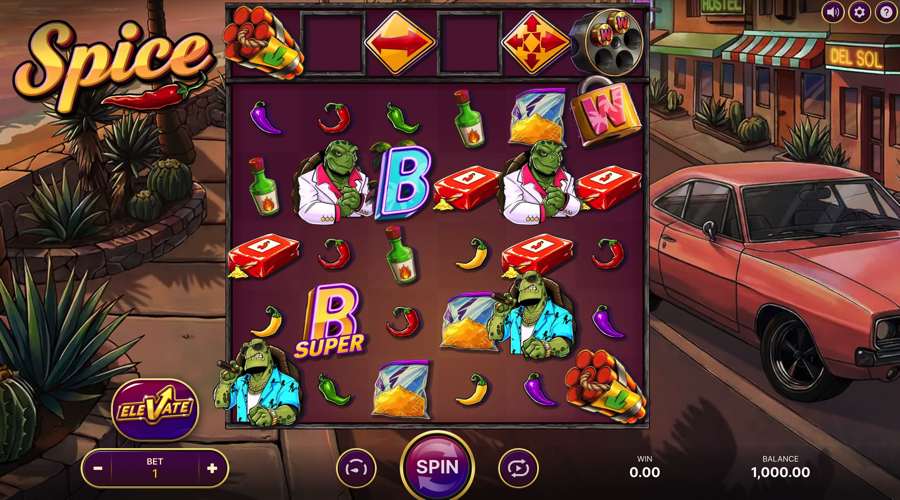 Spice Slots demo - Netent