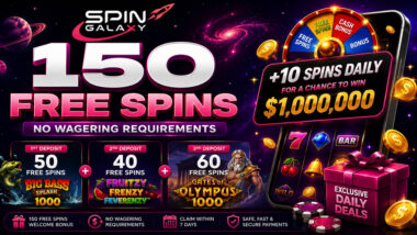 Spin Galaxy No Wager Welcome Bonus