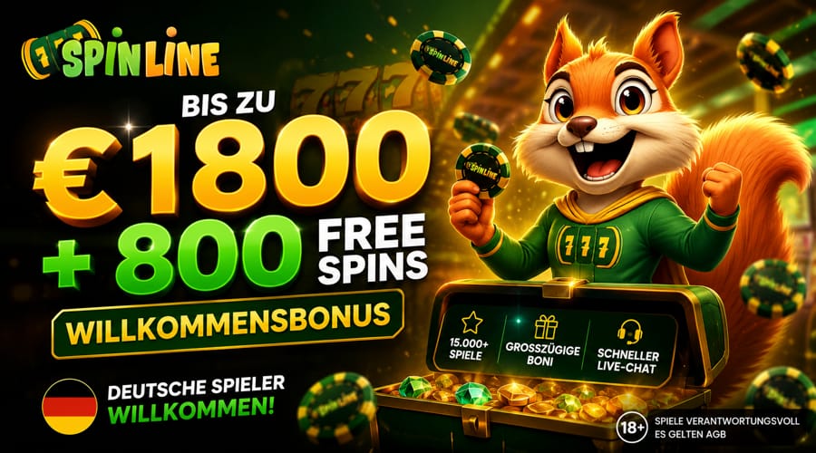 Spinline Casino DE bónusz