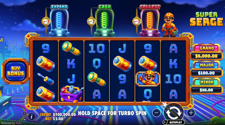 Super Serge Slot Demo - Pragmatic Play