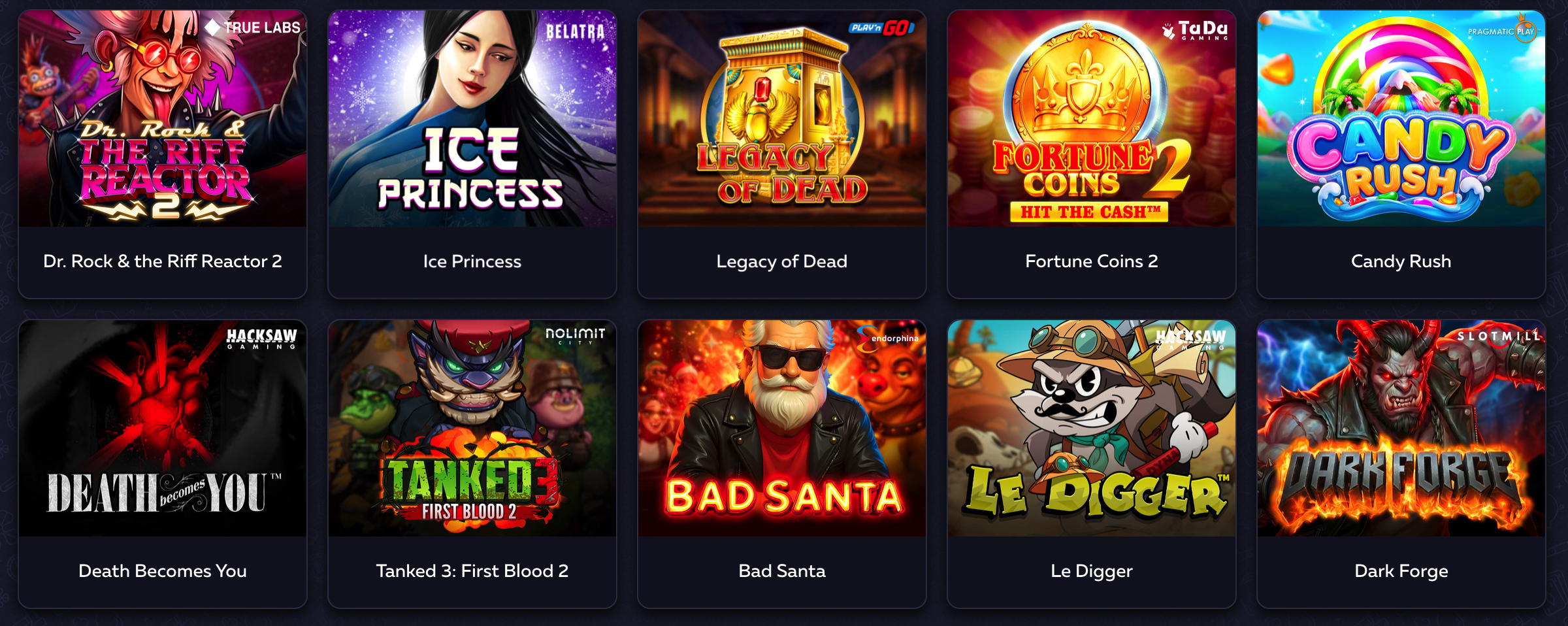 Vavada slots games