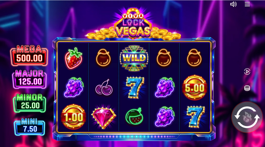 Viva Lock Vegas Slot Demo - Push Gaming
