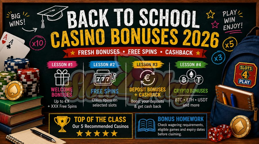 Back2School Casino Bonuses