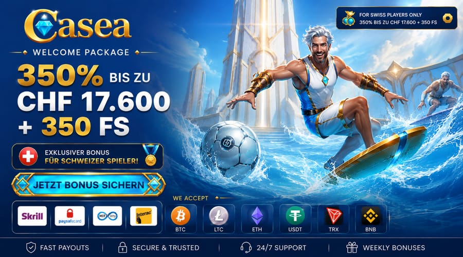 Casea Casino CHF bonus