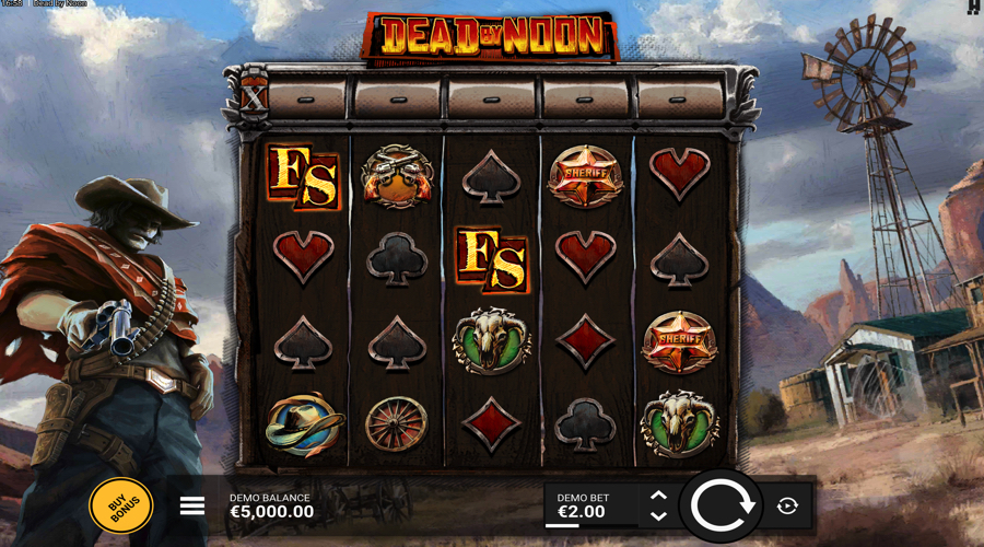 Dead by Noon Slot Demo - Hacksaw Gaming