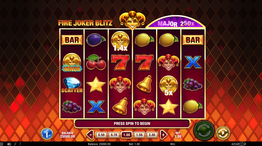 Fire Joker Blitz Slot Demo - Play'n Go