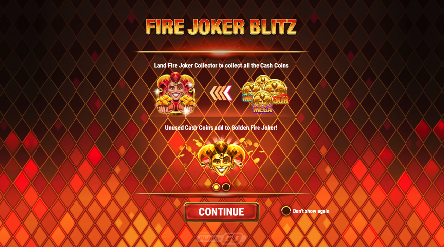 Fire Joker Blitz Slot features