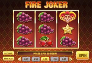 Fire Joker slot demo - Play'n Go