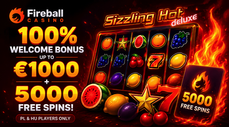 Fireball Casino Welcome Bonus