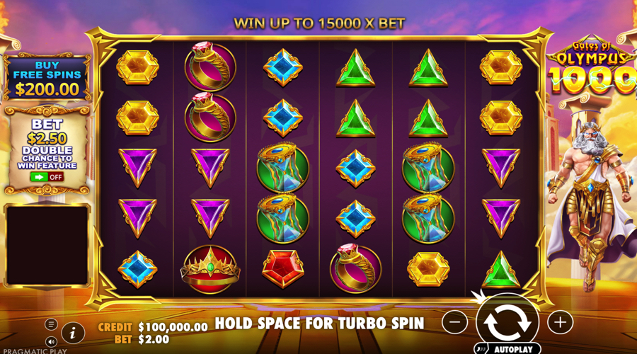 Gates of Olympus 1000 Slot Demo - Pragmatic Play