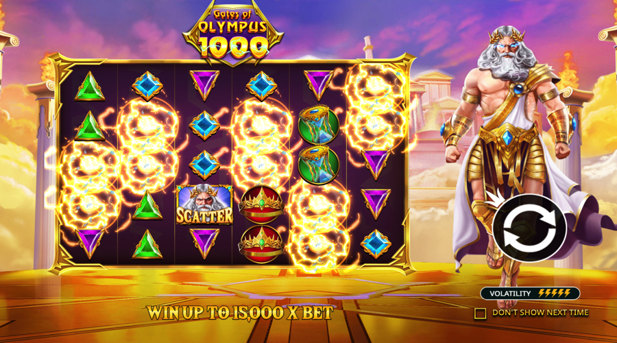 Gates of Olympus 1000 Slot features