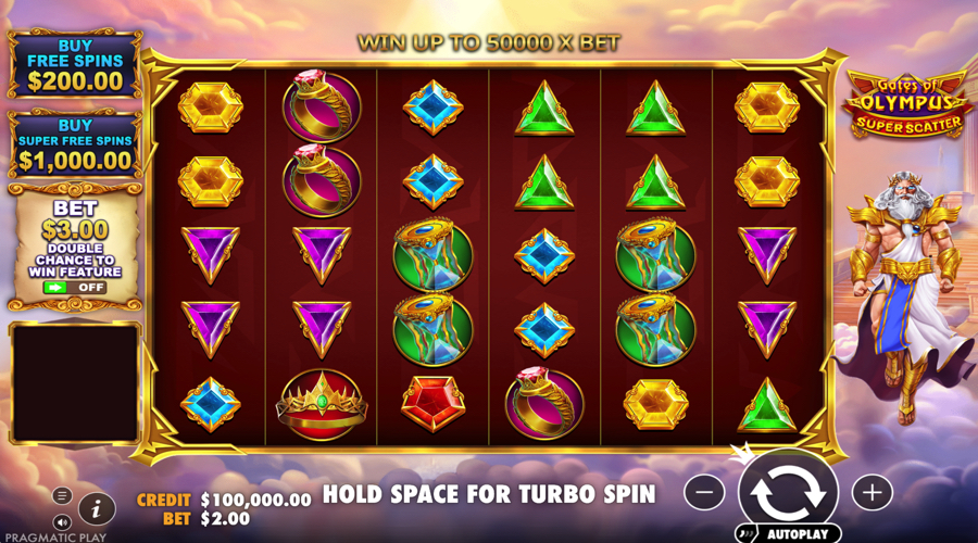 Gates of Olympus Super Scatter Slot Demo - Pragmatic Play
