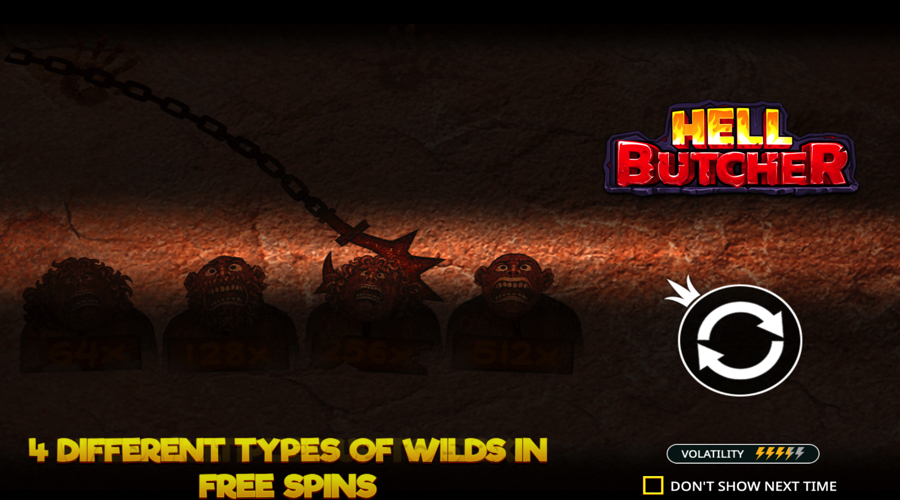 Hell Butcher Slot features