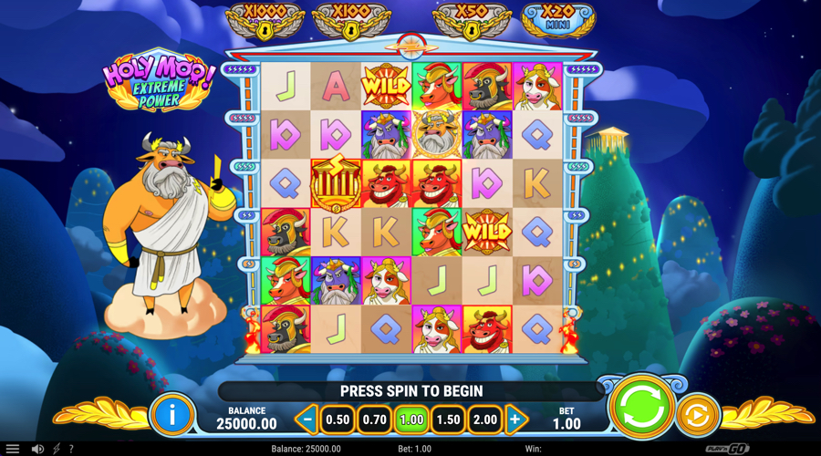 Holy Moo! Extreme Power Slot Demo - Play'n Go