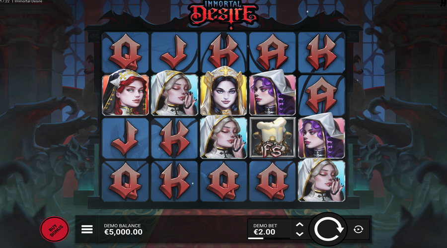 Immortal Desire Slot Demo - Hacksaw Gaming