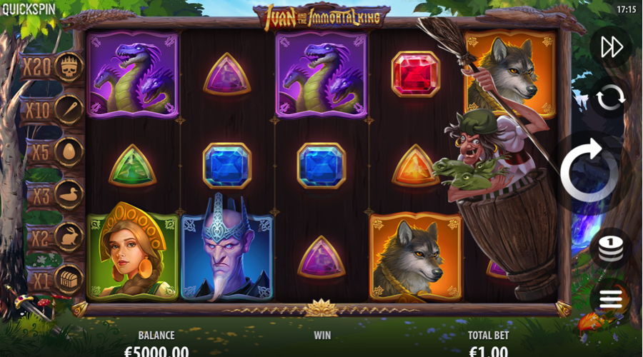Ivan and the Immortal King Slot Demo - Quickspin