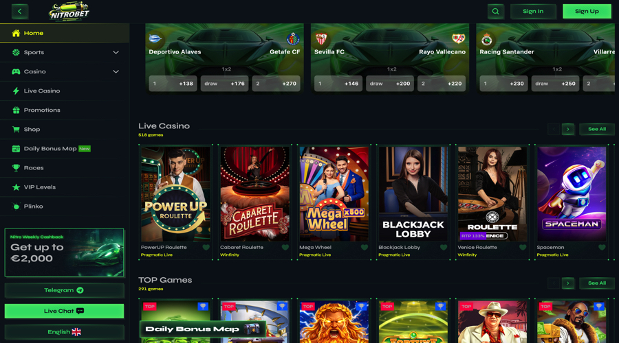 Nitrobet Deposit Bonuses