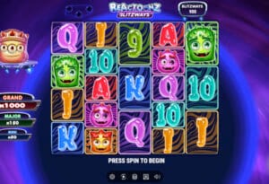 Reactoonz Blitzways slot demo - Play'n Go