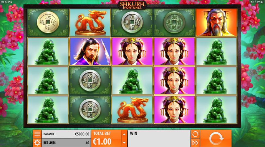 Sakura Fortune Slot Demo - Quickspin