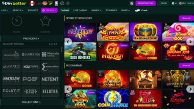 SpinBetter Deposit Offers