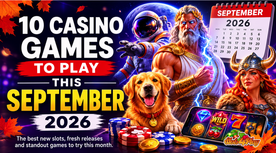 Top 10 slots to play this September