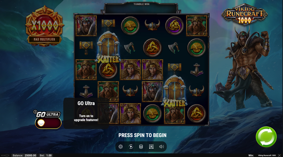 Viking Runecraft 1000 Slot Demo - Play'n Go