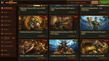 Wild Robin Deposit + Cashback Bonuses