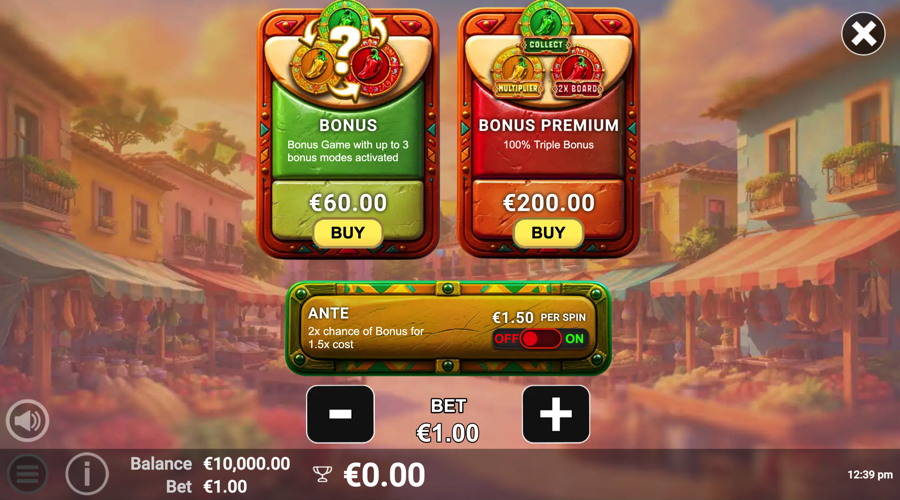 3 Chili Charms slot buy bonus