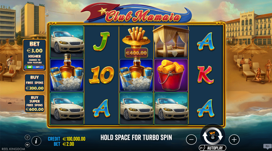 Club Mamaia slot demo - Pragmatic Play