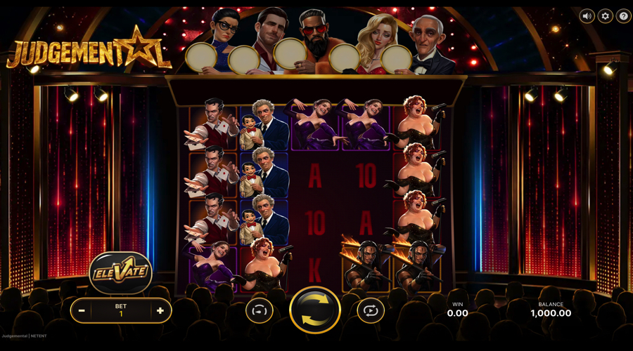 Judgemental slot demo - Netent