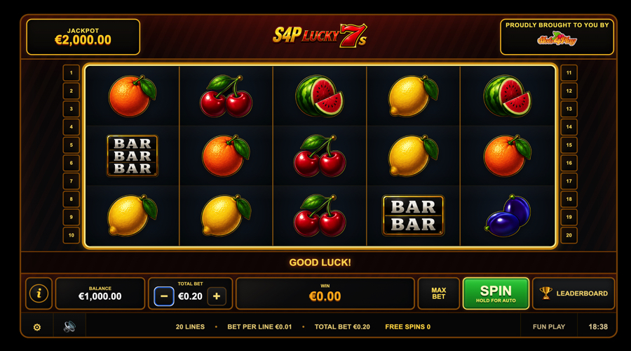 Lucky 7s demo slot - S4P