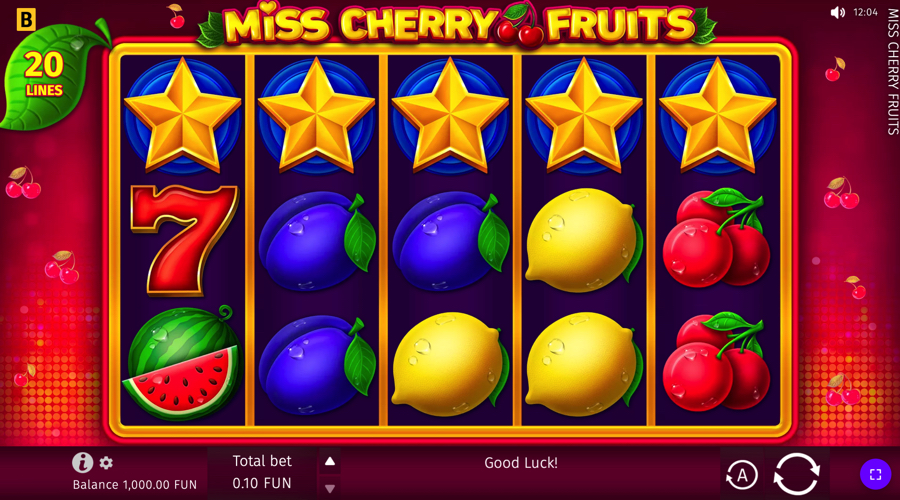 Miss Cherry Wild Frames slot demo - BGaming