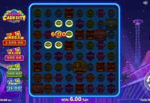 Neon Cash City slot demo - Push Gaming