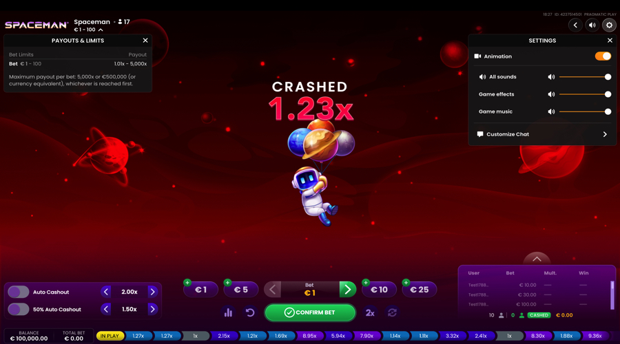 Spaceman crashed