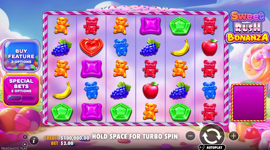 Sweet Rush Bonanza Slot Demo - Pragmatic Play