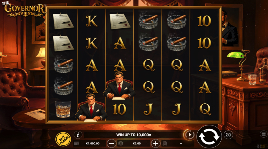 The Governor slot demo - Betsoft