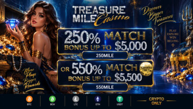 Treasure Mile Crypto Bonus Code