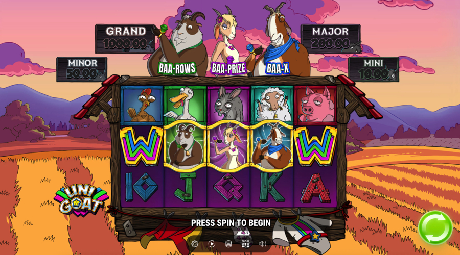 Unigoat slot demo Play'n Go