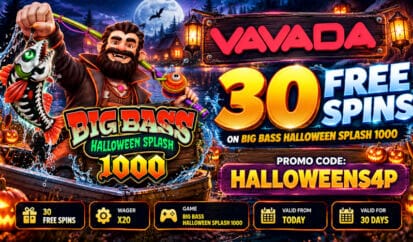 Big Bass Halloween Splash 1000 No Deposit Bonus Code