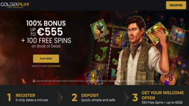 golden play bonus code